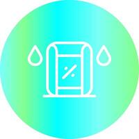 Humidity Sensor Creative Icon Design vector