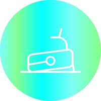 Treadmill Creative Icon Design vector