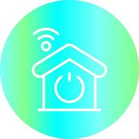 Smart Switch Creative Icon Design vector