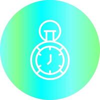 Stopwatch Creative Icon Design vector