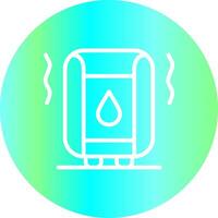 Humidifier Creative Icon Design vector