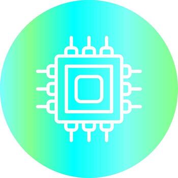 Line Gradient Circle Design vector
