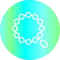 rosario creativo icono diseño vector