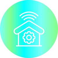 Home Automation Creative Icon Design vector