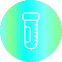 Test Tube Creative Icon Design vector