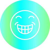 Grin Creative Icon Design vector