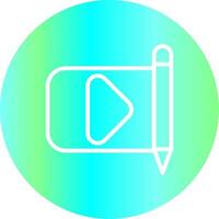 Line Two Color Design vector