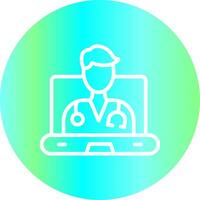 Digital Medicine Creative Icon Design vector