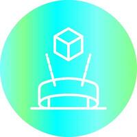 Head Up Display Creative Icon Design vector