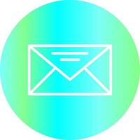Email Creative Icon Design vector