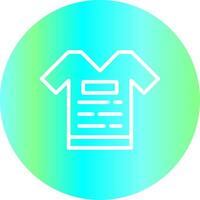 Tshirt Creative Icon Design vector