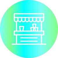 Stand Creative Icon Design vector