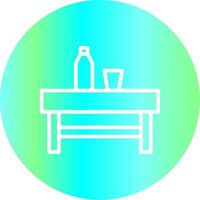 Table Creative Icon Design vector