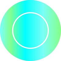 Circle Creative Icon Design vector