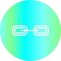 Link Creative Icon Design vector