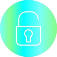 Unlock Creative Icon Design vector