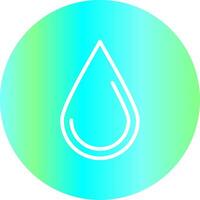 agua soltar creativo icono diseño vector