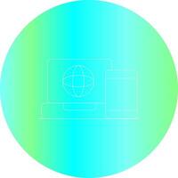 Multi Platform Creative Icon Design vector