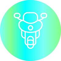 Motorbike Creative Icon Design vector