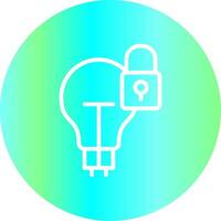 Intellectual Property Creative Icon Design vector