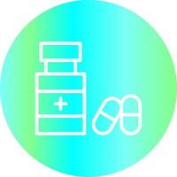 Medical Supplies Creative Icon Design vector