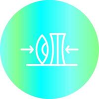 High Index Lenses Creative Icon Design vector