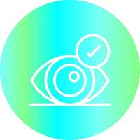 Healthy Eye Creative Icon Design vector