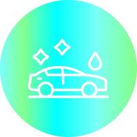 Car Wash Creative Icon Design vector