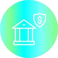 Banking Security Creative Icon Design vector