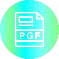 PGF Creative Icon Design vector