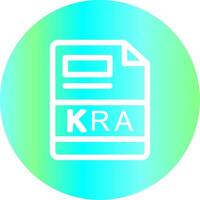 KRA Creative Icon Design vector