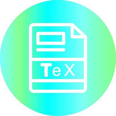 TeX Creative Icon Design