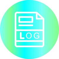 LOG Creative Icon Design vector