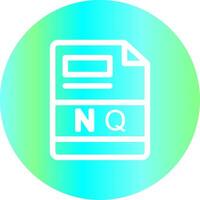 NQ Creative Icon Design vector