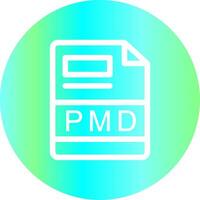 PMD Creative Icon Design vector