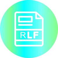 RLF Creative Icon Design vector