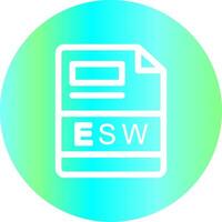 ESW Creative Icon Design vector