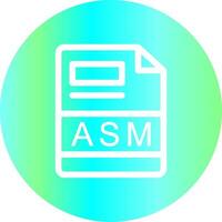 ASM Creative Icon Design vector