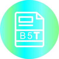 B5T Creative Icon Design vector