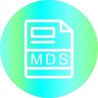 MDS Creative Icon Design vector