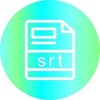 srt Creative Icon Design vector