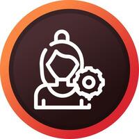 User Settings Creative Icon Design vector