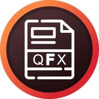 QFX Creative Icon Design vector