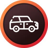 Car Creative Icon Design vector