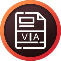 VIA Creative Icon Design vector