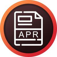 APR Creative Icon Design vector
