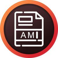 AMI Creative Icon Design vector