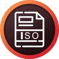 ISO Creative Icon Design vector