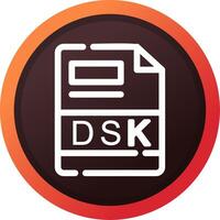 DSK Creative Icon Design vector