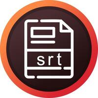 srt Creative Icon Design vector
